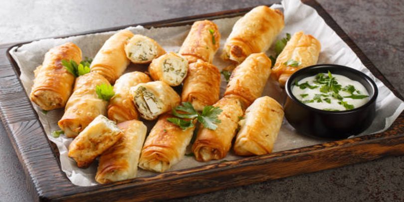 Turkish Cheese Rolls Recipe